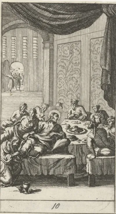 Christus gezalfd door een zondares