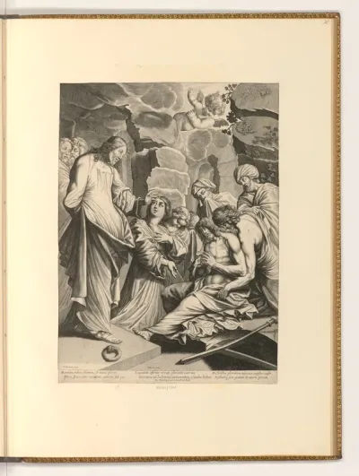Christus heilt einen Kranken