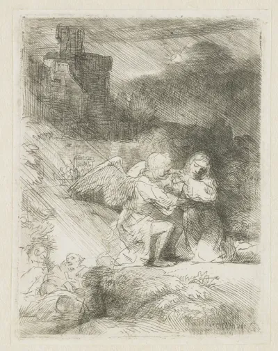 Christus in de hof van Gethsemane