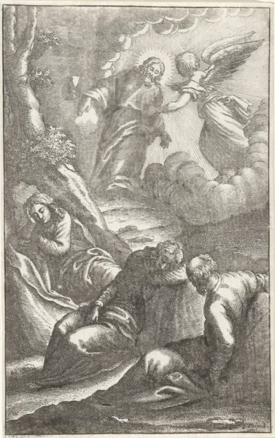Christus in de hof van Gethsemane