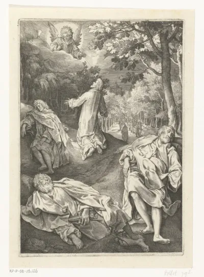 Christus in de hof van Gethsemane