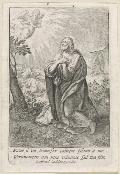 Christus in de hof van Getsemane