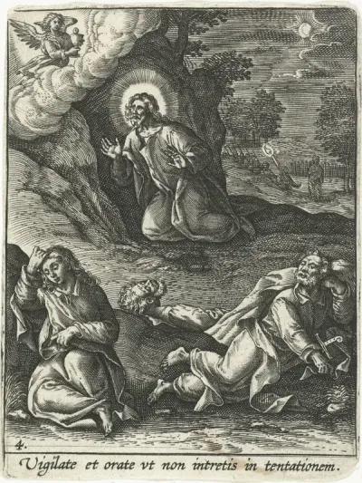 Christus in de hof van olijven