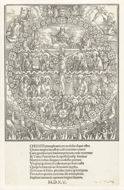 Christus in de rozenkrans