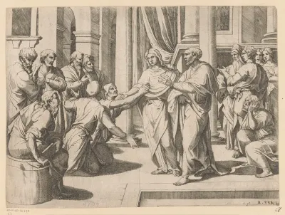 Christus in de tempel