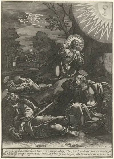 Christus in de tuin van Getsemane