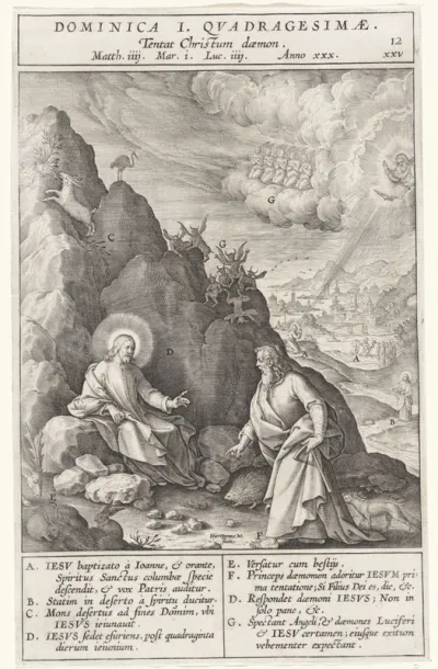 Christus in de wildernis