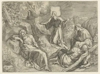 Christus in het hof van Gethsemane