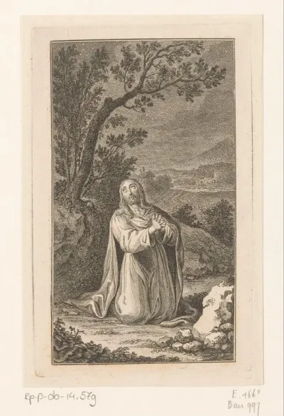 Christus in het hof van Getsemane