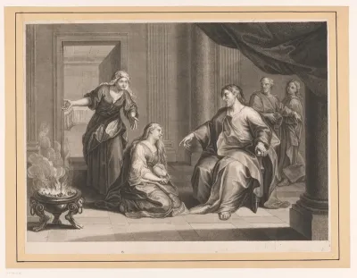 Christus in het huis van Marta en Maria