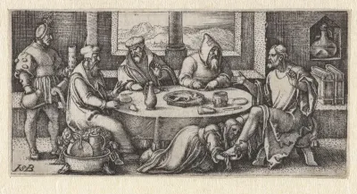 Christus in het huis van Simon de Farizeeër