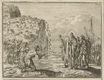 Christus in het land van de Gadarenen