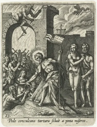 Christus in het voorgeborchte