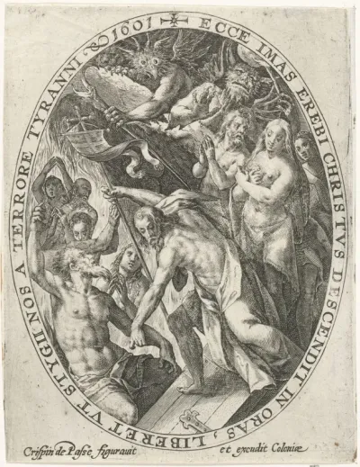 Christus in het voorgeborchte