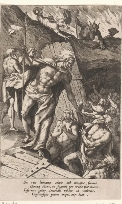 Christus in het voorgeborchte