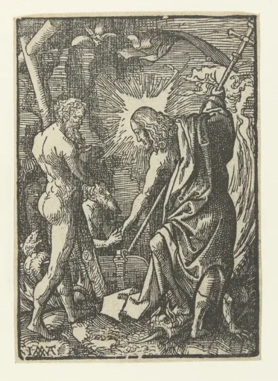 Christus in het voorgeborchte