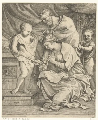 Christus kroont Maria