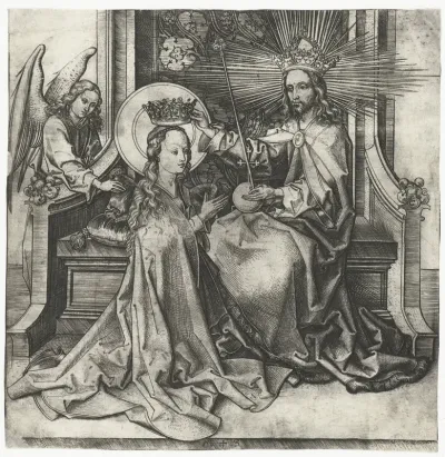 Christus kroont Maria