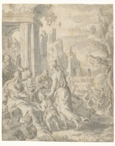 Christus laat de kinderen tot hem komen