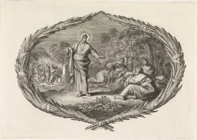 Christus maakt zijn slapende discipelen wakker