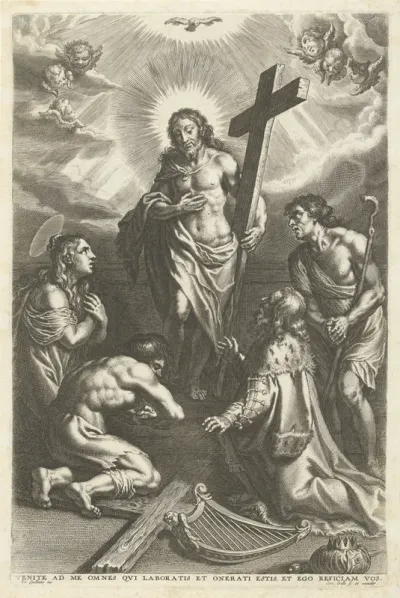Christus met de boetvaardige zondaars