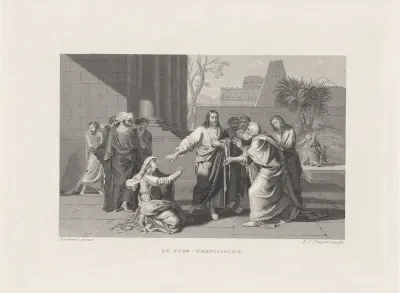 Christus met de Syro-Fenicische vrouw