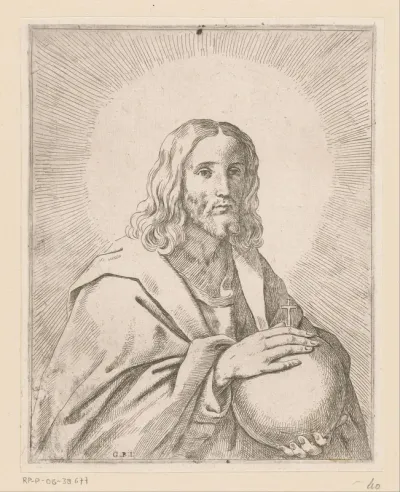 Christus met rijksappel