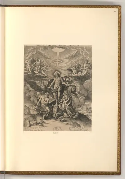 Christus mit Evangelistensymbolen