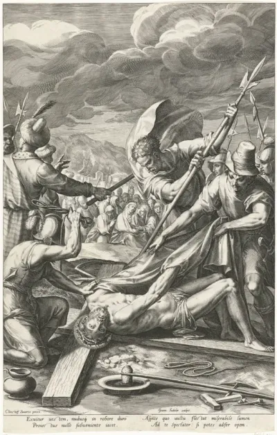 Christus ontkleed door de soldaten