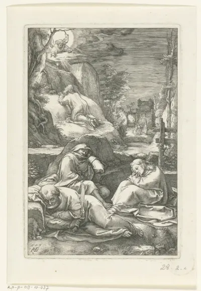 Christus op de Olijfberg