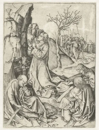 Christus op de olijfberg