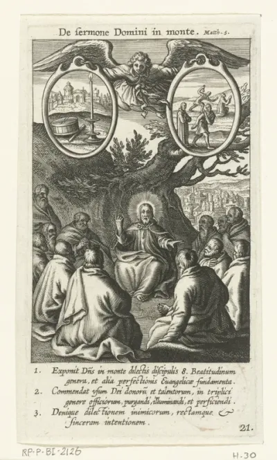 Christus predikt tot zijn discipelen