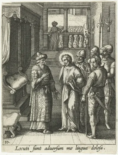 Christus terug bij Pilatus