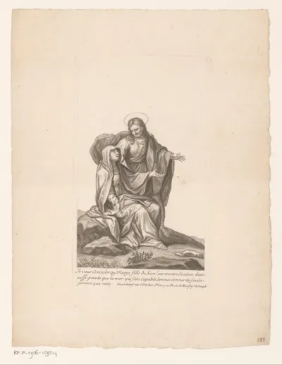Christus troost Maria