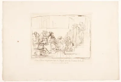 Christus tussen de schriftgeleerden in de tempel