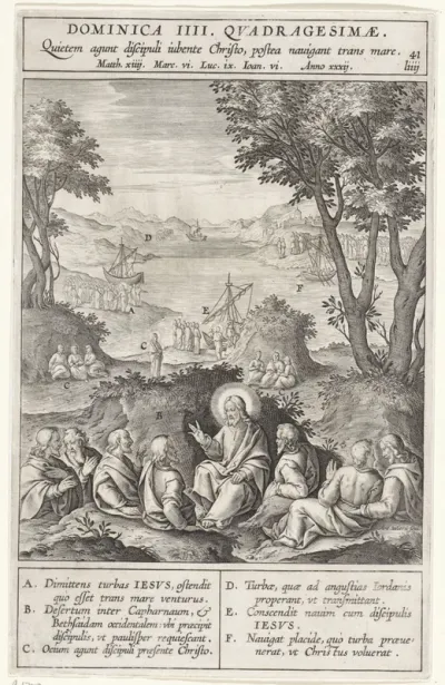 Christus tussen zijn leerlingen