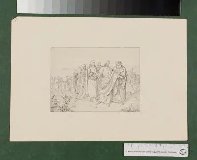 Christus und die ersten Jünger am See Genezareth
