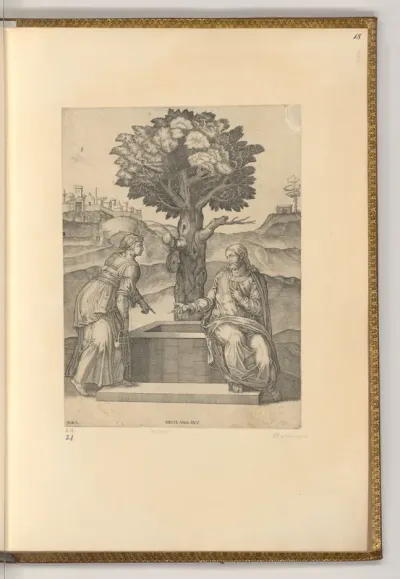 Christus und die Samariterin am Brunnen