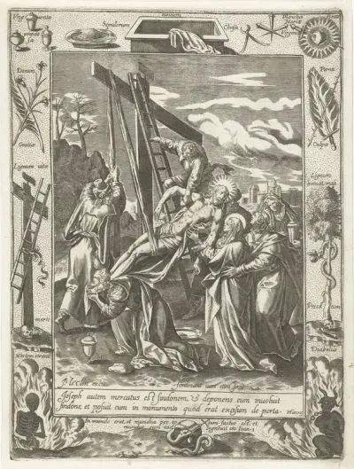 Christus van het kruis afgenomen