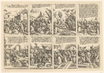 Christus veroordeelt de schriftgeleerden en Farizeeën