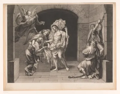 Christus verschijnt aan Marcus in de gevangenis