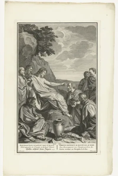 Christus verschijnt bij het Meer van Galilea