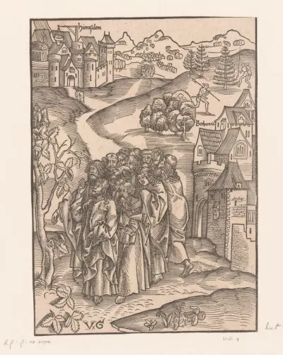 Christus vervloekt de vijgenboom