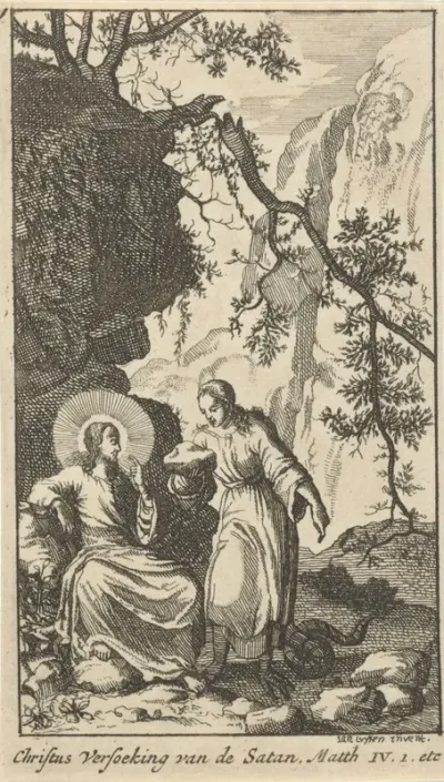 Christus Verzoeking van de Satan
