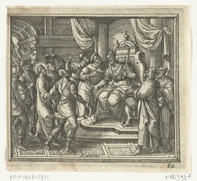 Christus voor Herodes