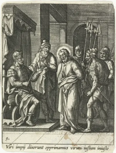 Christus voor Herodes