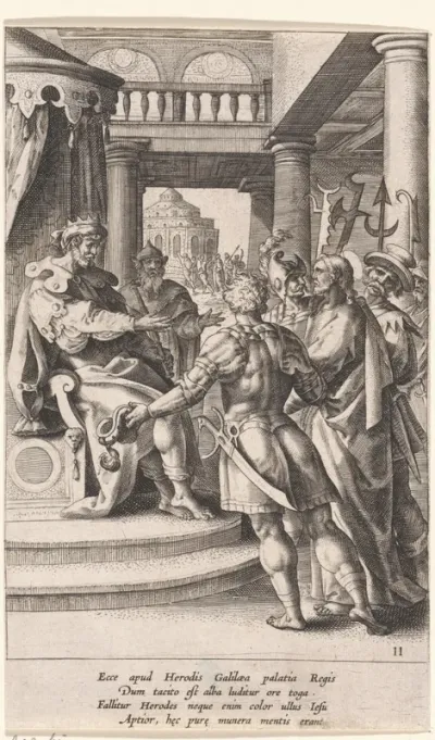 Christus voor Herodes