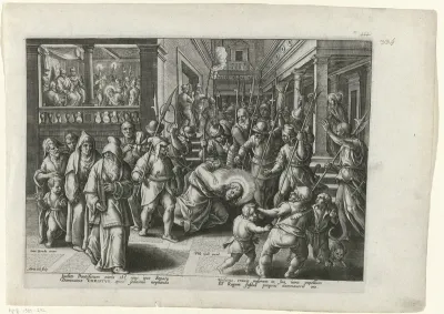 Christus voor het Sanhedrin