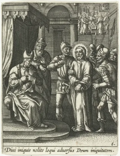 Christus voor Kajafas