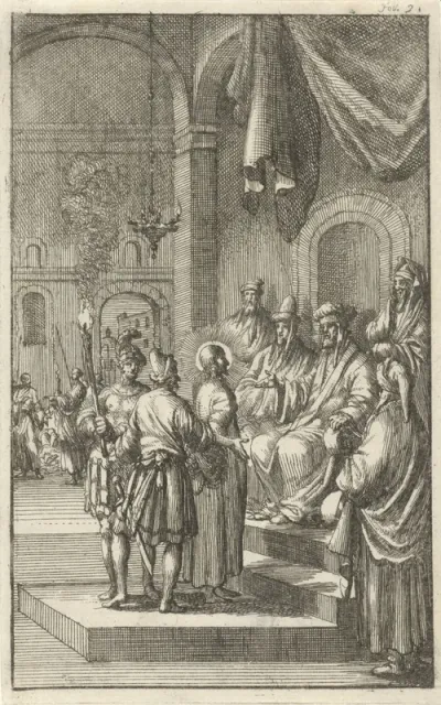 Christus voor Kajafas